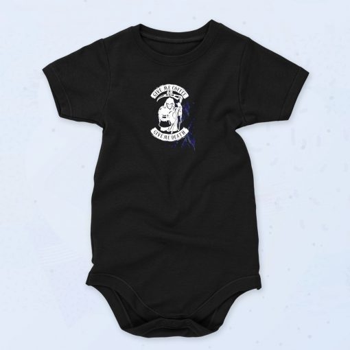 Give Me Coffee Or Give Me Death Funny Baby Onesie