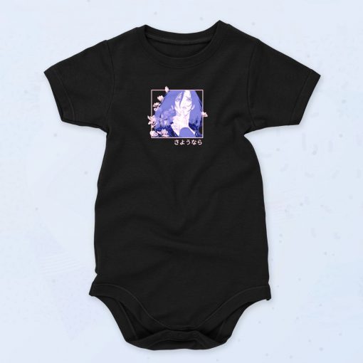 Goodbye Sad Girl Anime Funny Baby Onesie