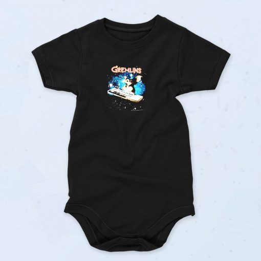 Gremlins Gizmo Keyboard Funny Funny Baby Onesie