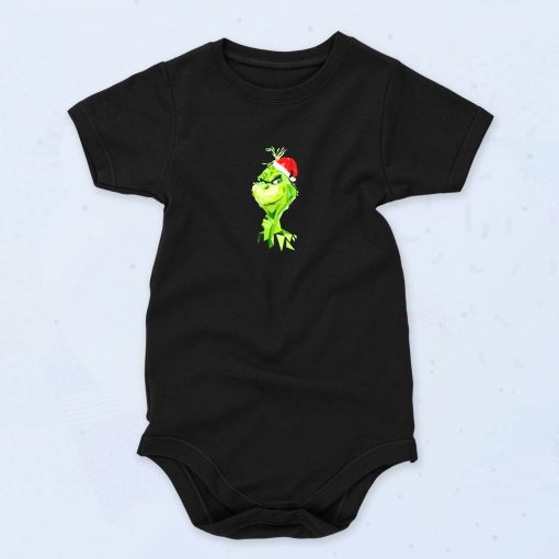 Grinch Funny Baby Onesie