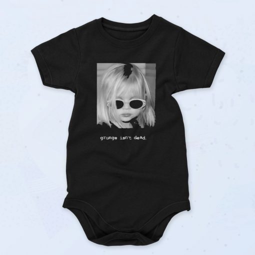 Grunge Isn't Dead Fashionable Baby Onesie