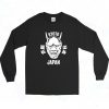 Hannya Noh Mask Japan Oni Demon Long Sleeve Shirt