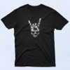 Heavy Metal Skeleton Parody T Shirt