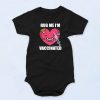 Hug Me I'm Vaccinated Fashionable Baby Onesie