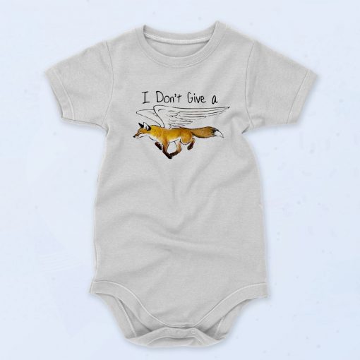 I Don't Give A Flying Fox Fashionable Baby Onesie