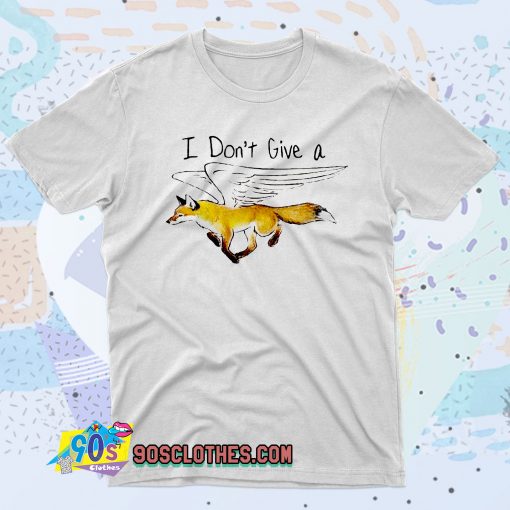 I Don't Give A Flying Fox Vintage Style T Shirt