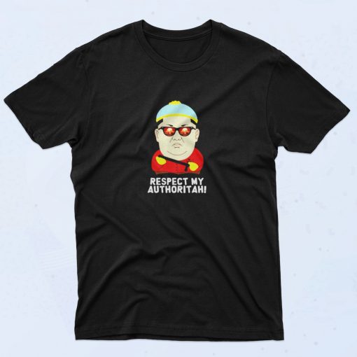 Kim Nuclear Missile Respect My Authoritah 90s T Shirt Idea