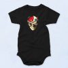 Knight Of Skeleton Funny Baby Onesie