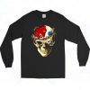 Knight Of Skeleton Long Sleeve Shirt