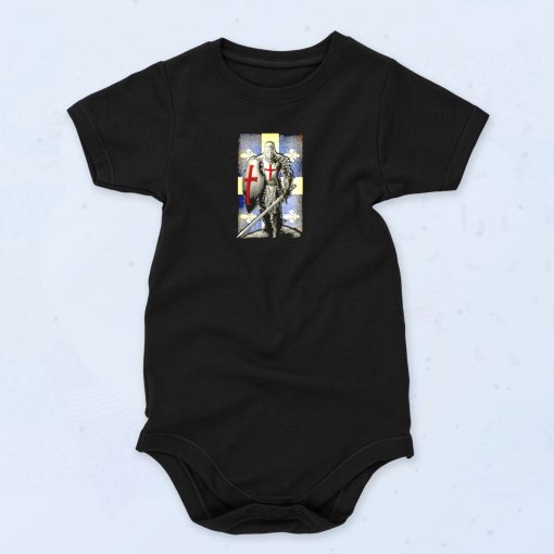 Knights Templar Funny Baby Onesie