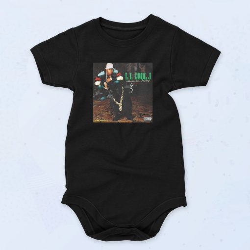 LL Cool J Walking With A Panther Fashionable Baby Onesie