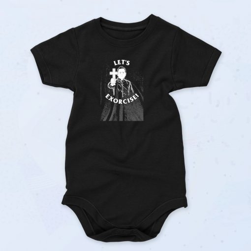 Lets Exorcise Funny Baby Onesie