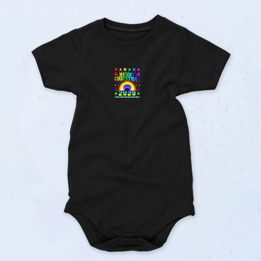 Lgbt Pride Merry Christmas Funny Baby Onesie