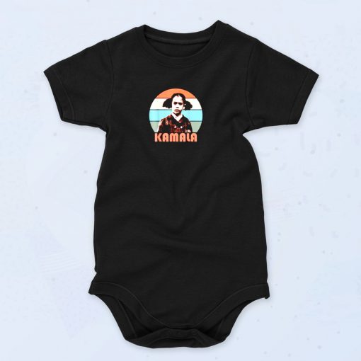 Little Girl Kamala Harris Retro Vintage Funny Baby Onesie