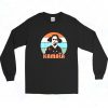 Little Girl Kamala Harris Retro Vintage Long Sleeve Shirt