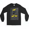 Looney Tunes Daffy Duck With Arms Long Sleeve Shirt