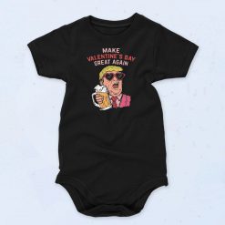 Make Valentine's Day Great Again Fashionable Baby Onesie