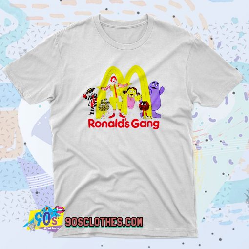 Mc Donald's Ronald's Gang Vintage Style T Shirt