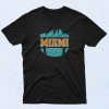 Miami Football Dolphin Classic Art T Shirt