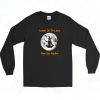 Namaste Halloween Witch Six Feet Away Long Sleeve Shirt