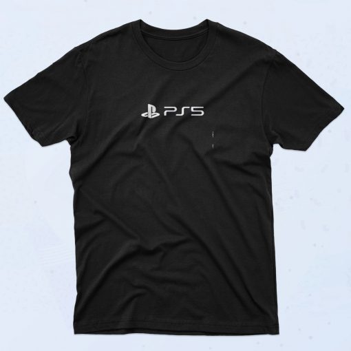 New Logo Playstation 5 90s T Shirt Idea