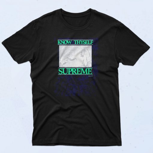 New Supreme Know Thyself 90s T Shirt Idea