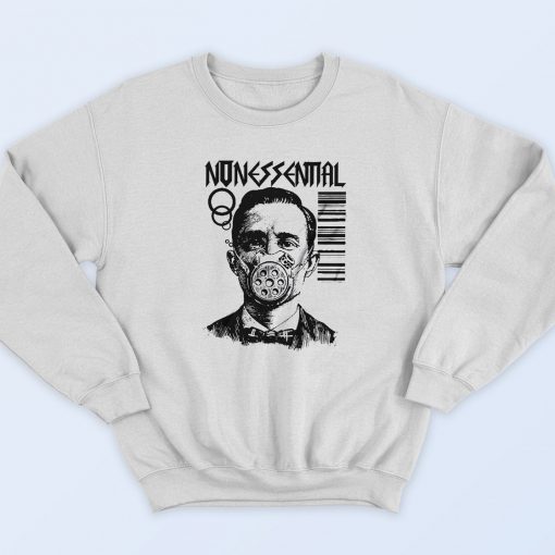 Nonessential Gas Mask Sweatshirt