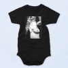 Nun Cross Tattoo Fashionable Baby Onesie