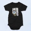 Obey Wear Your Covid Face Mask Fashionable Baby Onesie