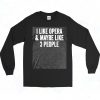 Opera House Music Theater Lover Long Sleeve Shirt