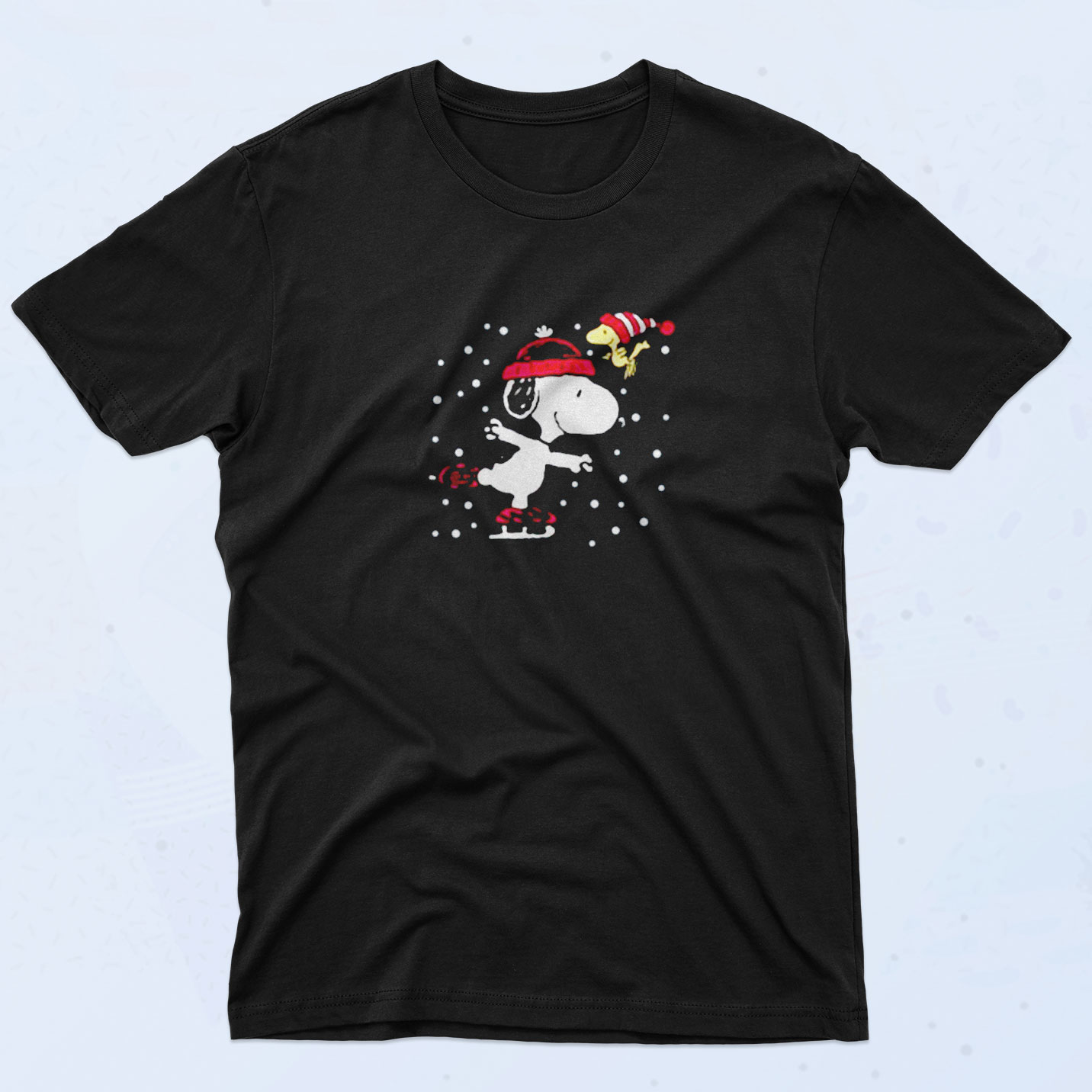 Peanuts Snoopy And Woodstock Skate Holiday 90s T Shirt Idea ...