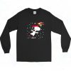 Peanuts Snoopy And Woodstock Skate Holiday Long Sleeve Shirt