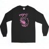 Peep Style Lil Lisa Tattoo Vintage 90s Long Sleeve T Shirt