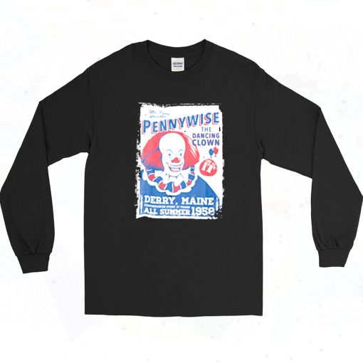 Pennywise The Danicing Clown Long Sleeve Shirt