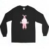 Pink Bunny Christmas Story Long Sleeve Shirt