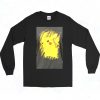 Pokemon Pikachu Brushy Graphic Long Sleeve Shirt