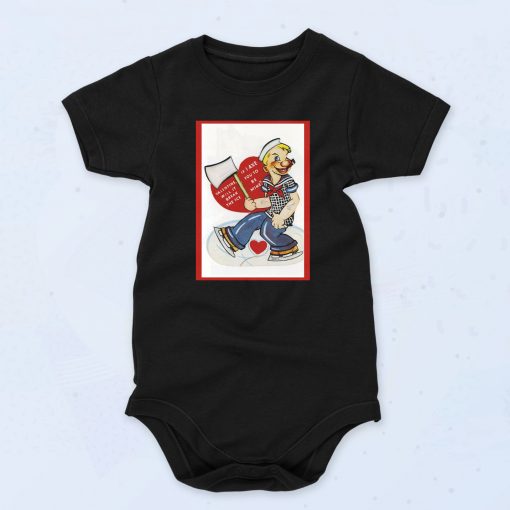 Popeye Axe Ice Break Fashionable Baby Onesie