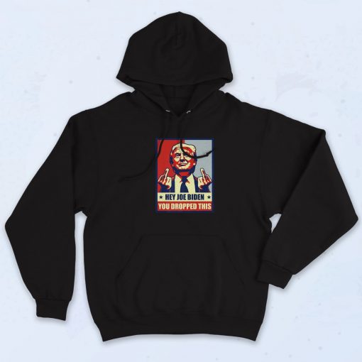 Pro Donald Trump Poster Hoodie