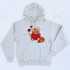 Red Panda Valentine's Day Graphic Hoodie