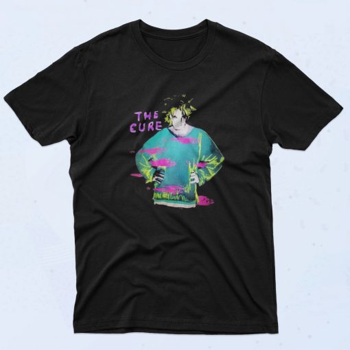 Retro The Cure Funny Graphic T Shirt