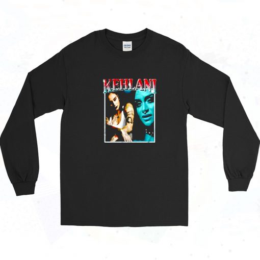 Retro Vintage Kehlani Rapper 90s Long Sleeve Shirt