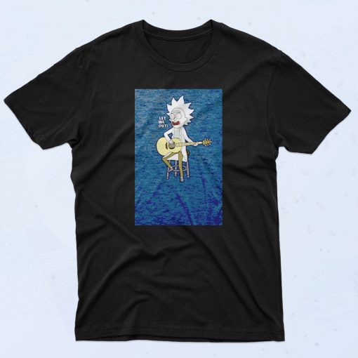 Rick And Morty Let Me Out Tiny Rick 90s T Shirt Idea