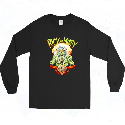 Ripple Junction Rick And Morty Nuclea Long Sleeve Shirt