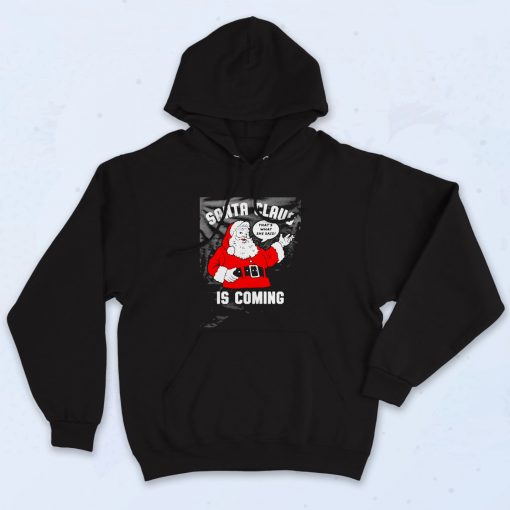 Santa Claus Is Coming Aesthetic Hoodie