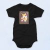 Sonic Miles Tails Prower Charcoal Funny Baby Onesie