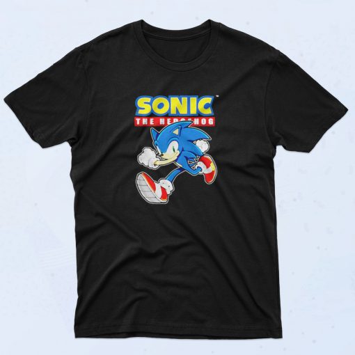 Sonic The Hedgehog Boys 90s T Shirt Idea