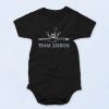 Team Zissou Scuba Diver Fashionable Baby Onesie