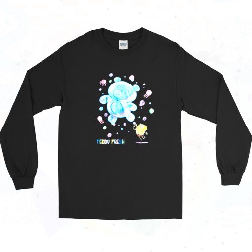 Teddy Fresh X Spongebob Bubbles Long Sleeve Shirt