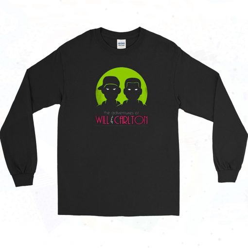 The Adventures Of Will and Carlton Vintage 90s Long Sleeve Style