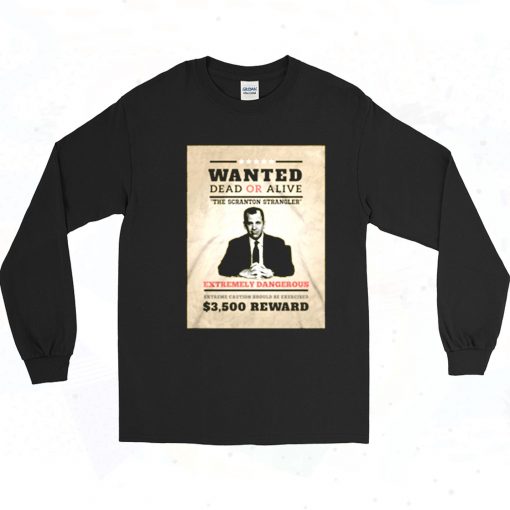 The Office Scranton Strangler Toby Long Sleeve Shirt